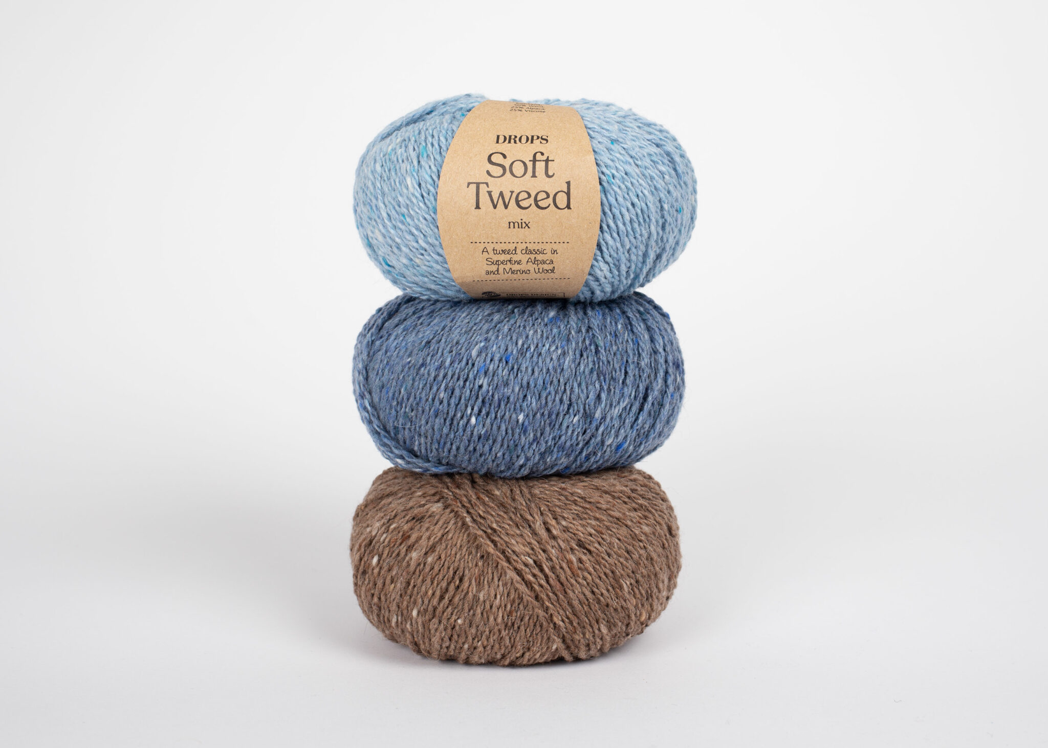 Drops Soft Tweed - Woll-Elli