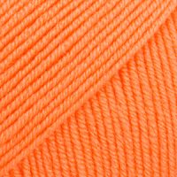 36 elektrisches orange uni colour