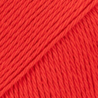 52 knallrot uni colour