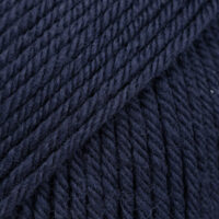 38 dunkel marienblau uni colour
